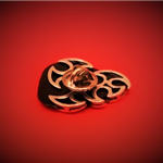 Uchwyt na kostkę - Silver Pick Holder - przypinka Srebro Pr.925 B065 Zebra Music