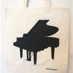 Torba BAG06 fortepian - bawełniana torba na zakupy Zebra Music