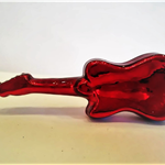Gitara elektryczna - szklana bombka ręcznie malowana - Made in Poland 10S79-14