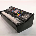Syntezator - keyboard - szklana bombka ręcznie malowana - Made in Poland 00k03