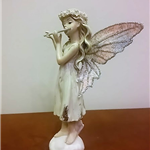 Elf z fletem 02 figurka dekoracyjna Aniołek - flet poprzeczny