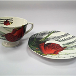 Filiżanka z nutami - porcelana -nuty - znakomity prezent dla muzyka