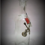 Karafka z gitarami 1000ml Zebra Music