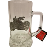 Kufel do piwa z motocyklem 500ml motocykl Made in Portugal idealny na prezent dla motocyklisty