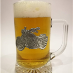 Kufel do piwa z motocyklem 500ml motocykl Made in Portugal idealny na prezent dla motocyklisty