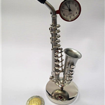 Zegarek - miniatura saksofonu - miniaturowy saksofon z zegarkiem SAX ZEBRA Music ZEG031S