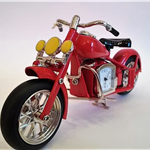 Zegarek - miniatura motocykla -A07- miniaturowy motocykl z zegarkiem