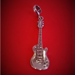 Gitara elektryczna - LP - wisiorek Srebro Pr.925 B056 Zebra Music