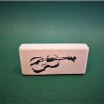 Gumka do zmazywania GM05 - Skrzypce - ZebraMusic - Made in Poland