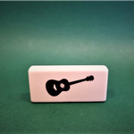 Gumka do zmazywania GM06 - Gitara - ZebraMusic - Made in Poland