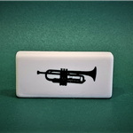 Gumka do zmazywania GM07 - Trąbka - ZebraMusic - Made in Poland