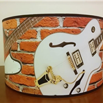 Muzyczna lampa Gitara - L03 - lampa z gitarami - Zebra Music - lampa wisząca