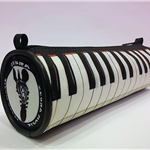 Piórnik z klawiaturą fortepianu P01- Pianino -Fortepian - Made in Poland - muzyczny piórnik - Zebra Music