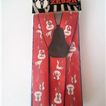 Muzyczne szelki - Gitary /Gitara SZ04 RD - ZEBRA Music