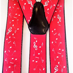 Muzyczne szelki - Nuty - SZ03 RD - ZEBRA Music