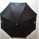 Muzyczny Parasol XXL - Nutki - Klucz wiolinowy - Zebra Music