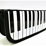 Piórnik z klawiaturą fortepianu - sztywny - P13 - Pianino - Fortepian - Made in Poland - muzyczny piórnik - Zebra Music