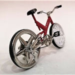 Zegarek - miniatura roweru - miniaturowy rower z zegarkiem ZEBRA Music ZEG023