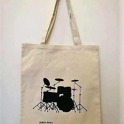 Torba BAG04.1 perkusja - bawełniana torba na zakupy Zebra Music
