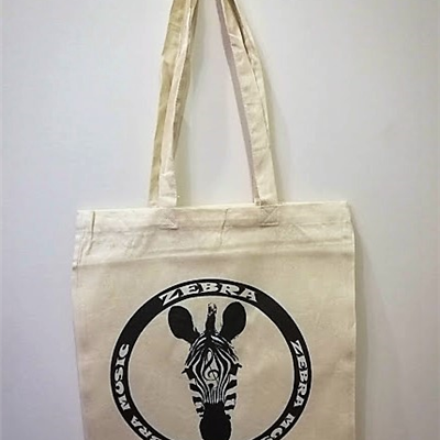 Torba BAG05 logo Zebra Music - bawełniana torba na zakupy Zebra Music