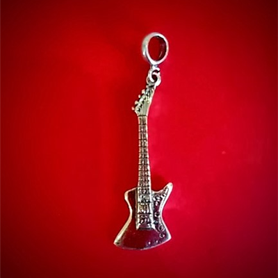Gitara elektryczna - EXP - wisiorek Srebro Pr.925 B055 Zebra Music