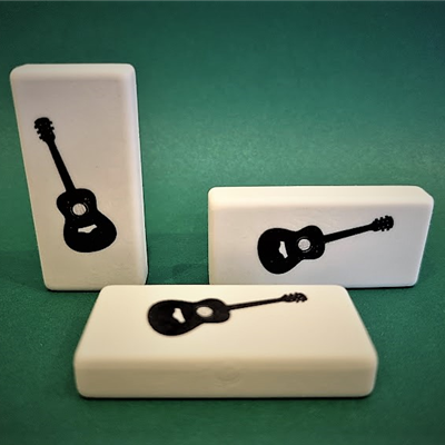 Gumka do zmazywania GM06 - Gitara - ZebraMusic - Made in Poland