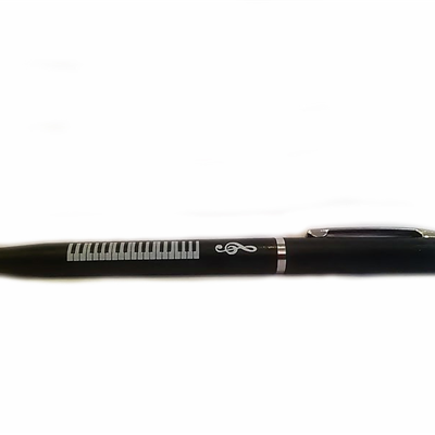 Długopis z klawiaturą pianina PEN01 - Muzyczny Długopis - fortepian - pianino- Zebra Music
