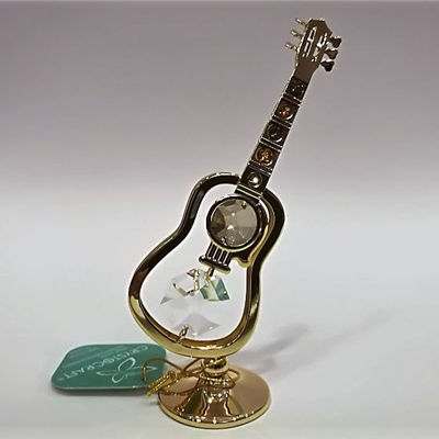 Gitara miniatura z kryształami Bohemia - ZEBRA Music 0333