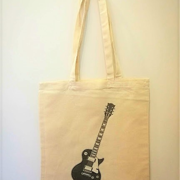 Torba BAG12 gitara elektryczna - bawełniana torba na zakupy Zebra Music