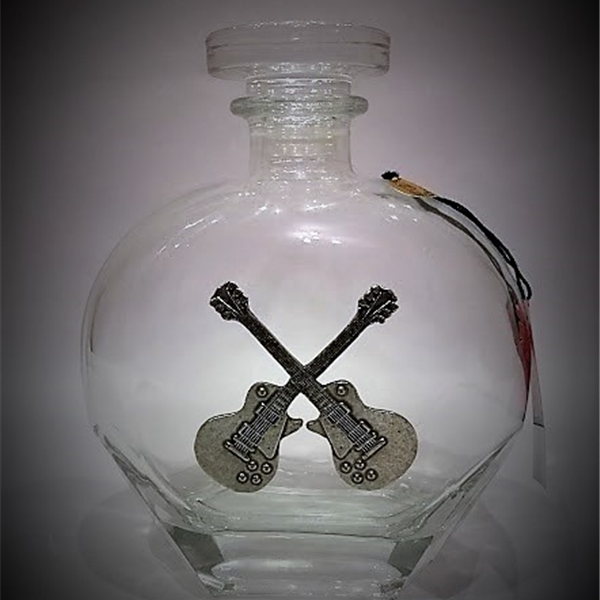 Karafka z gitarami 700ml Zebra Music