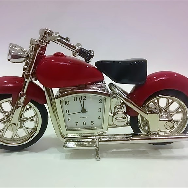 Zegarek - miniatura motocykla -E01- miniaturowy motocykl z zegarkiem